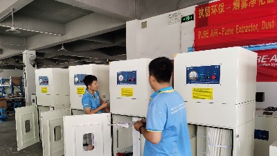 车间粉尘除尘设备,执信环保车间高效粉尘净化设备制造。