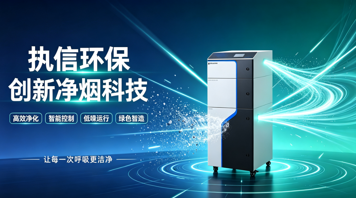 执信环保科技｜节能高效激光烟雾净化器专业提供商，一站式解决激光加工烟尘治理难题